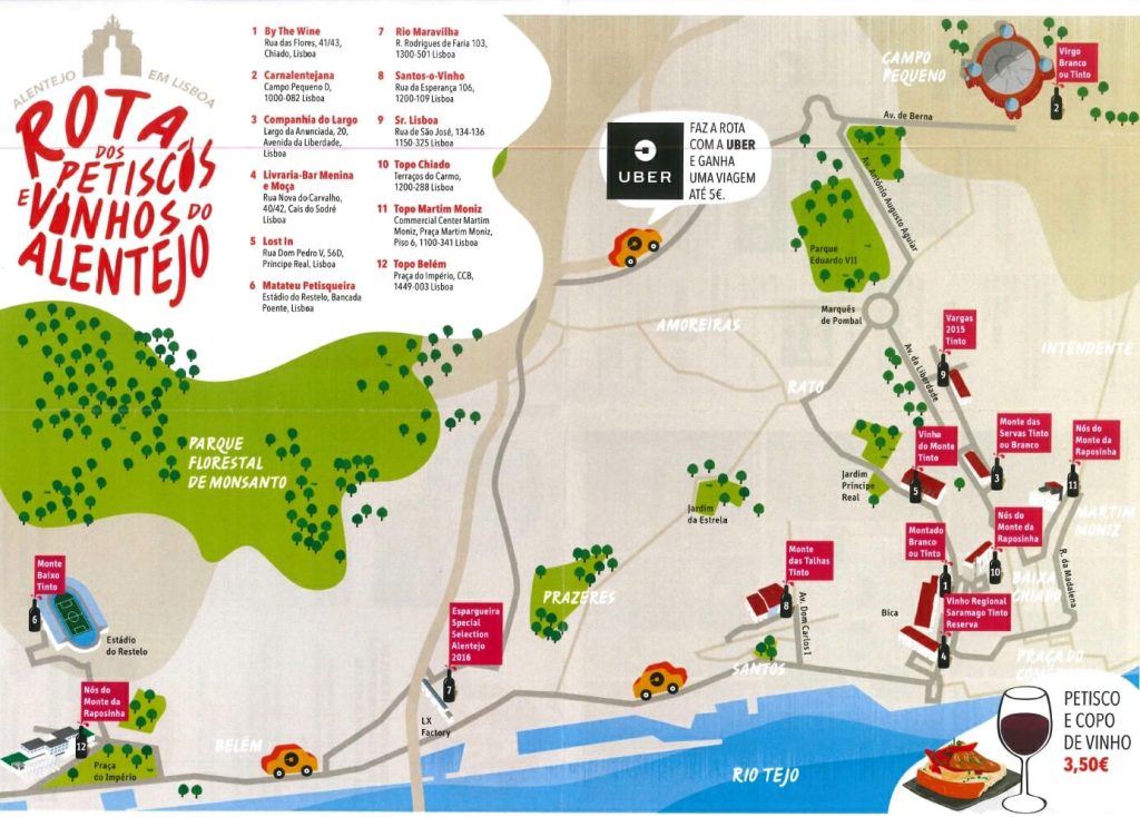 Rota dos Petiscos & Vinhos do Alentejo 2017