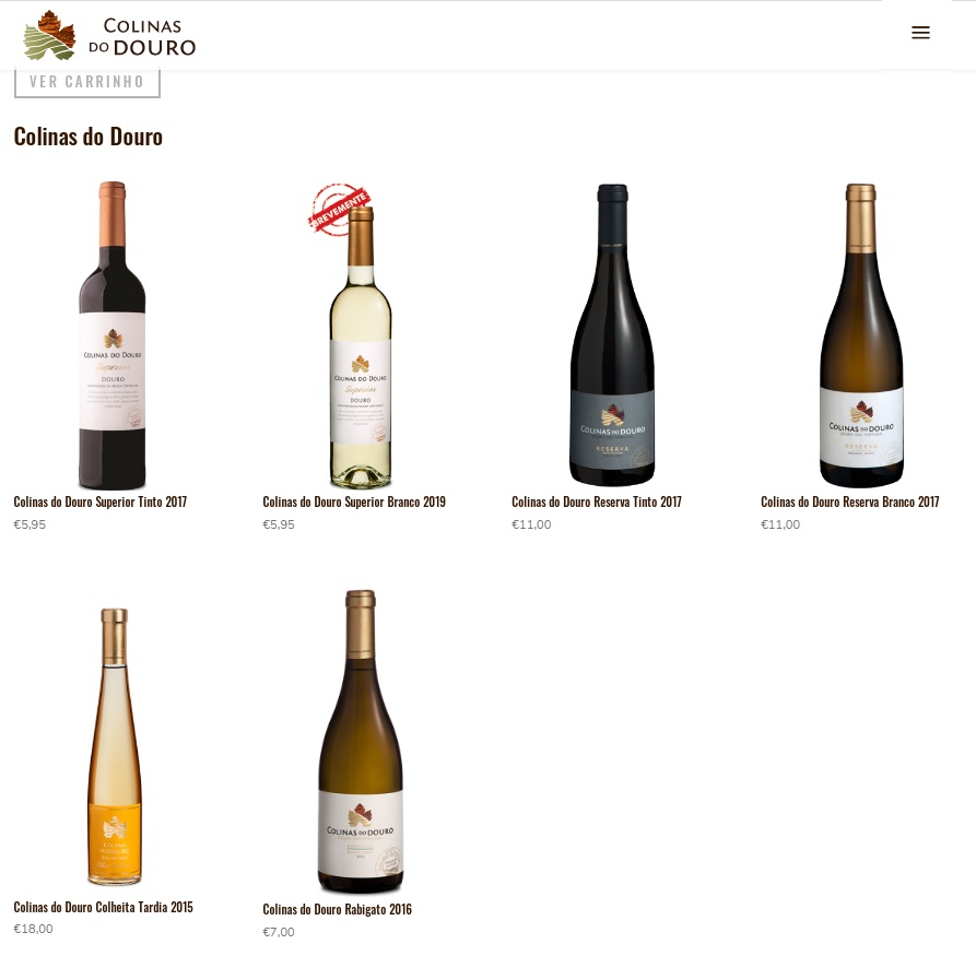 Loja on-line Colinas do Douro