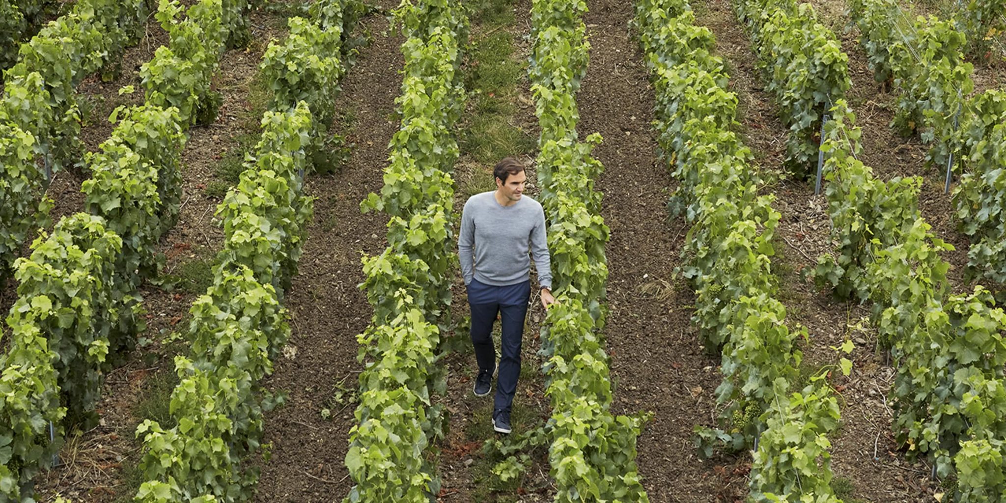 Federer Moët Chandon