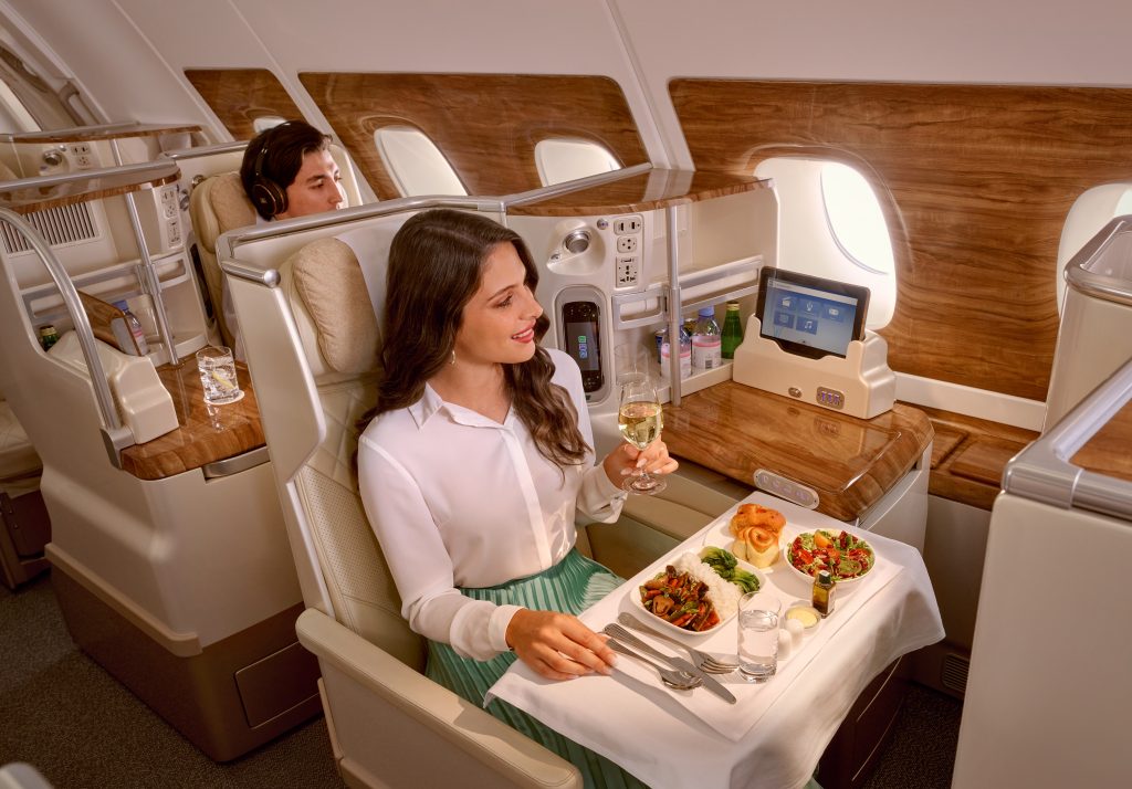 Emirates revela carta vinhos